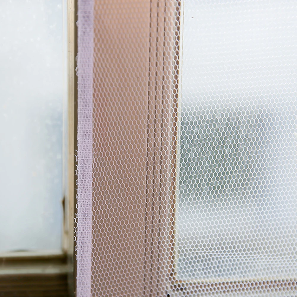 Новая Горячая Летняя мухи комары окна двери сетки занавес невидимая анти сетка от комаров вставка крышка протектор для помещений