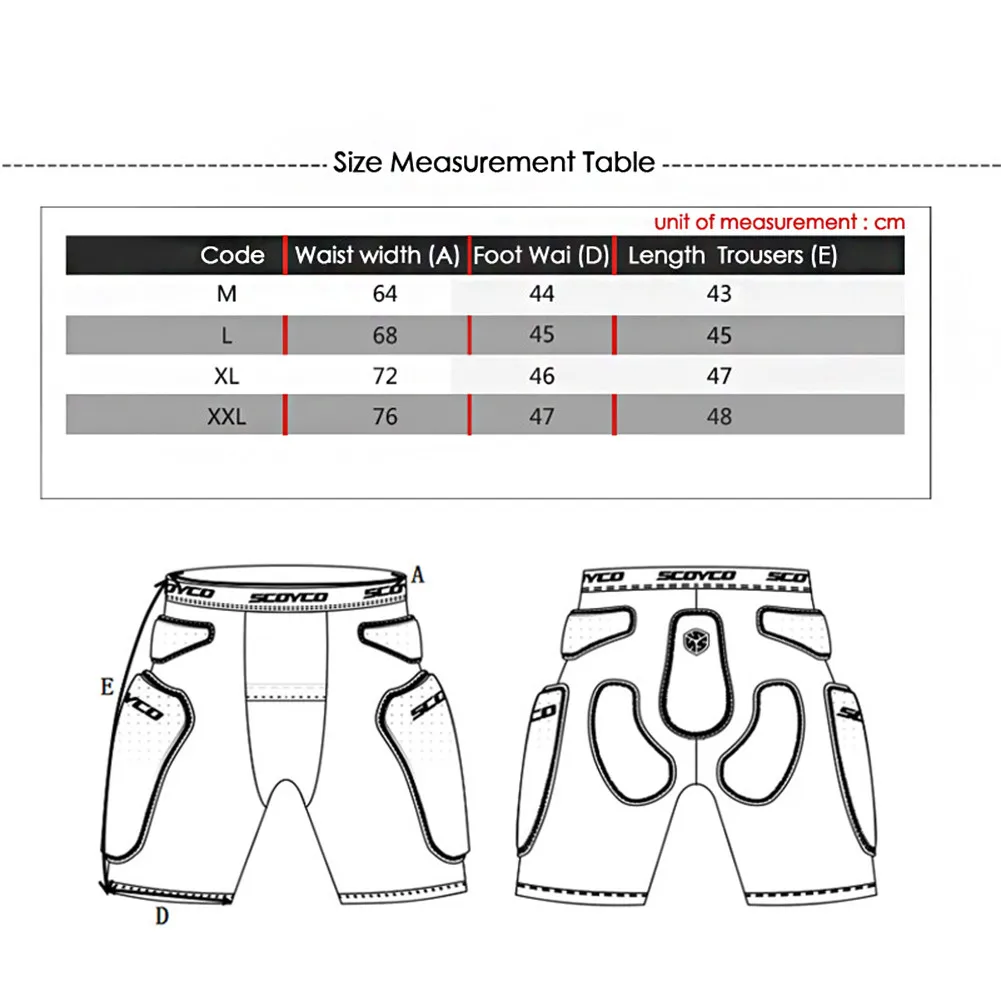 SCOYCO мотоциклетная езда MX шорты для мотокросса штаны защита для спуска мото крест человек брюки мото одежда MTB DH тела Броня