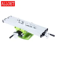 Многофункциональный Миниатюрный презиционная фрезерная зачистная машина дрель, скамья для винтовые тиски Рабочий стол X Y-регулирование оси Таблица координат тиски