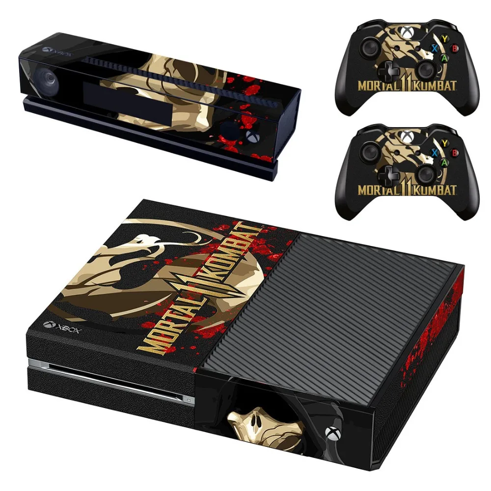 Mmoral Kombat стикер s Xbox One Набор для кожи Дизайн Виниловая наклейка наклейки приставки
