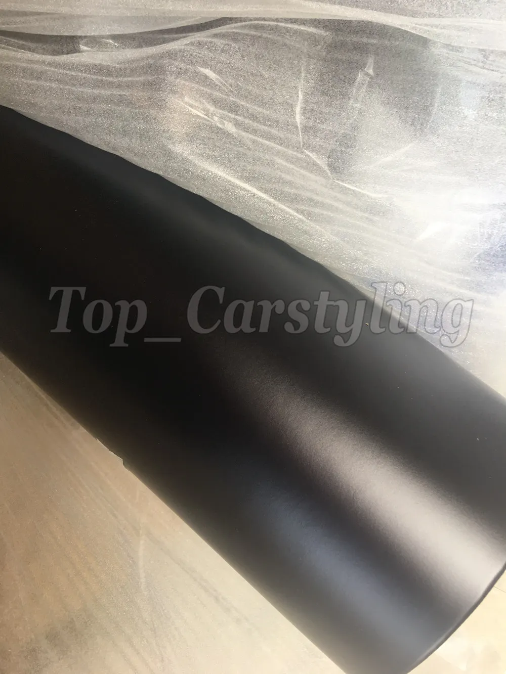matte chrome black vinyl car wrap styling satin chrome  (1)