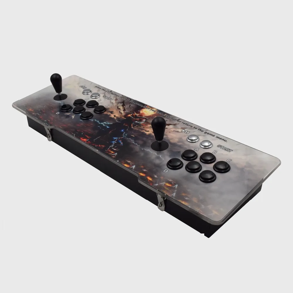 

Newest box 6S 1388 in 1 jamma game console game station 1/2 player DIY kit parts buttons For pandora box