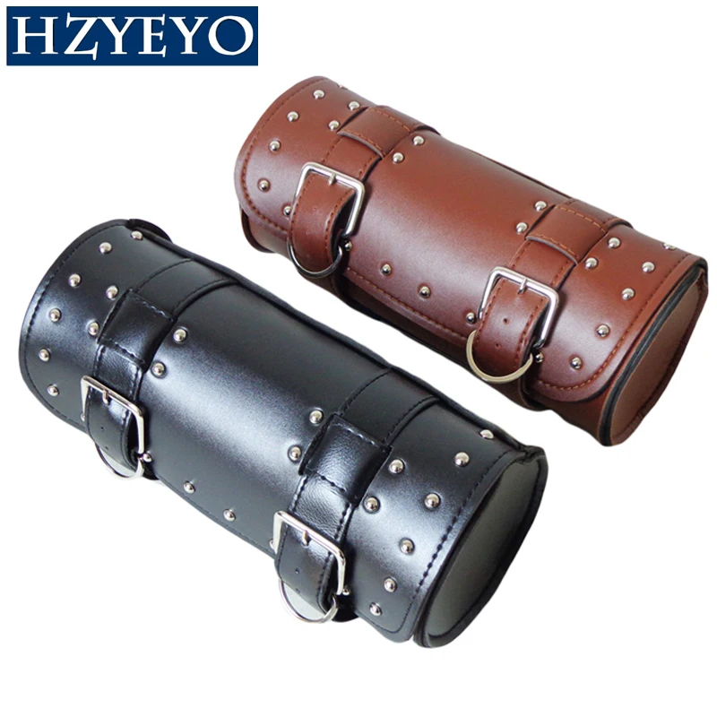 Бренд HZYEYO мотоциклетная Передняя сумка для инструментов седло Круизер