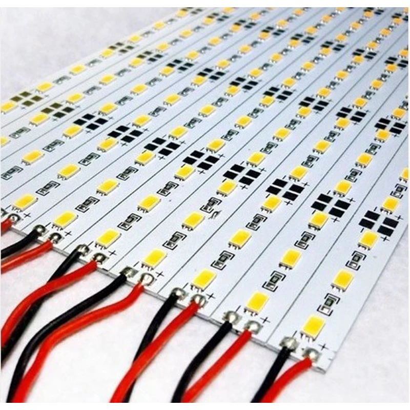 50 шт. * см супер яркий чистый белый 4500k DC12V 36SMD 5630/5730 светодиодная жесткая полоса