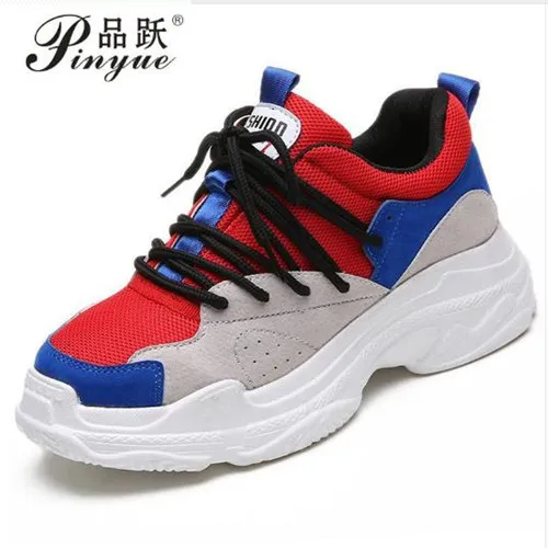 

Spring New Designer Wedges Black Platform Sneakers Women Shoes 2018 Tenis Feminino Casual Female Shoes Woman Basket Femme Haraju