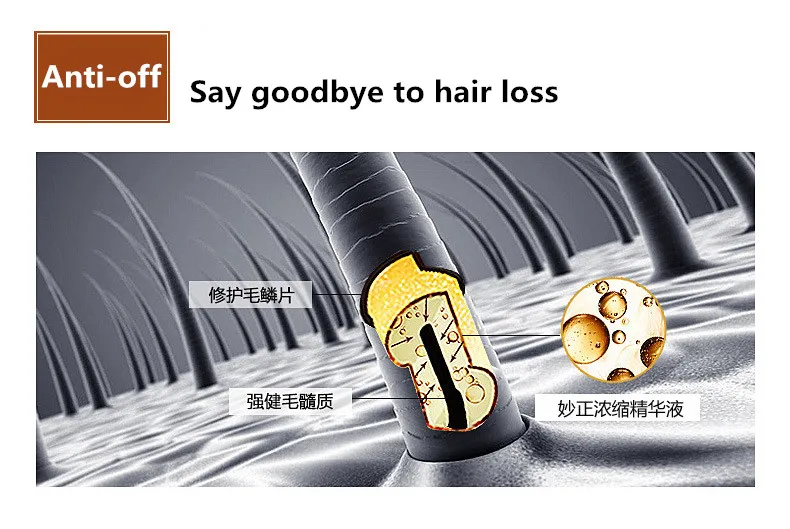 Чистый натуральный рост волос Эфирная масляная эссенция без боковых эффектов эссенция роста волос интенсивная жидкая красота уход