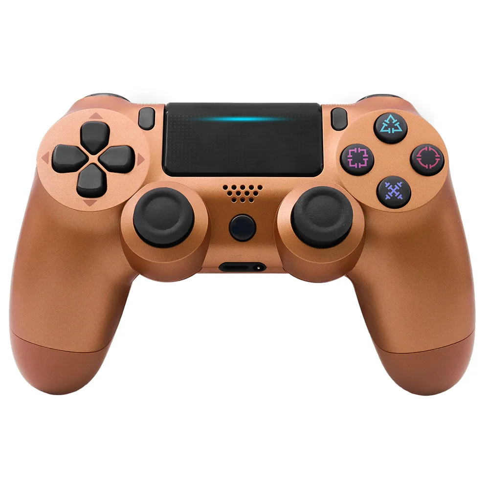 Беспроводной Bluetooth геймпад контроллер для PS4 игровой контроллер игровые устройства с джойстиком для playstation 4 консоль для PS4 PS3 Dualshock - Цвет: Copper
