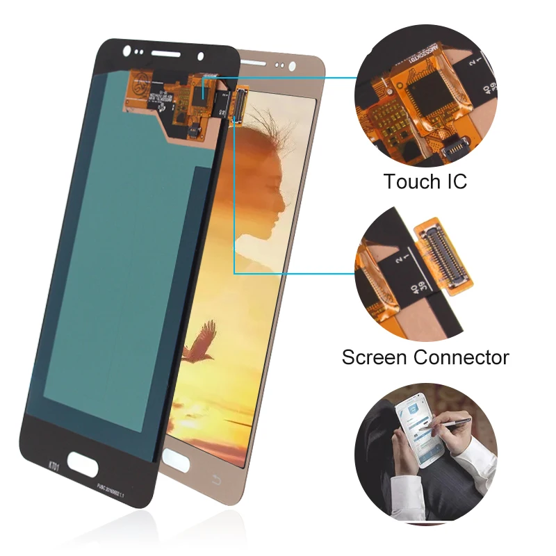Для Samsung Galaxy J5 2016 j510 ЖК дисплей Дисплей Сенсорный экран J510FN J510F J510M J510H/DS Экран