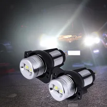 2 шт. автомобиль-Стайлинг halo LED кольцо маркер свет Angel глаза лампа для bmw E90 E91 05- 08 12 В автомобилей передняя фара Туман лампа