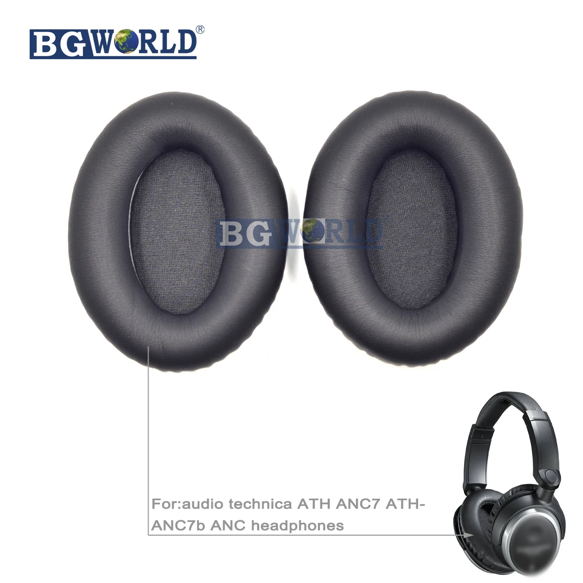 BGWORLD Replacement Cushion ear pads earpads foam sponge earmuff for