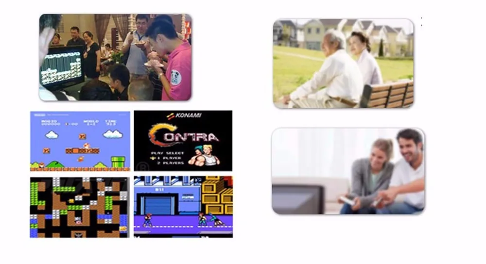 Nostalgic Original Video Games Console Player Play Card Original TV Game 400 Games Play Card Original Card Two Card In Total (8)
