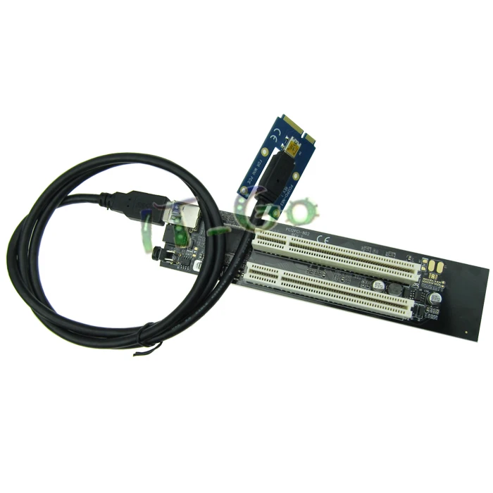Мини PCIe для двойной PCI карты расширения оптический привод Bay корпус установка-DHL