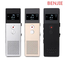Новые MP3 плеер BENJIE C6 Hi-Fi MP3 музыкальный плеер 8 Гб FM радио MP3 музыкальный плеер внешний Динамик голос Регистраторы