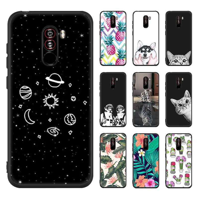 

Silicon Phone Case For Xiaomi Redmi 6 Pro 6A 5 Plus 5A Note 5 Pocophone F1 Mi8 SE Mi A1 A2 Lite Mi 5X 6X 8 Cover Soft Phone Case