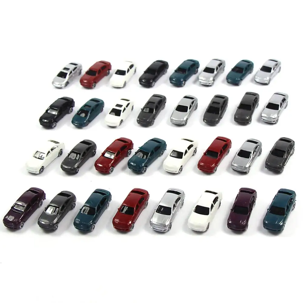

C150 Model Car 1:150 Building Train Layout Set N Scale Model Cars Plastic