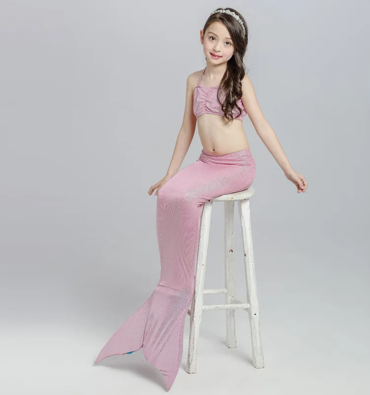 Mermaid Tail with monofin Swimmable Filpper Costume for Girls Women mermaid tails cosplay The little mermaid (4)