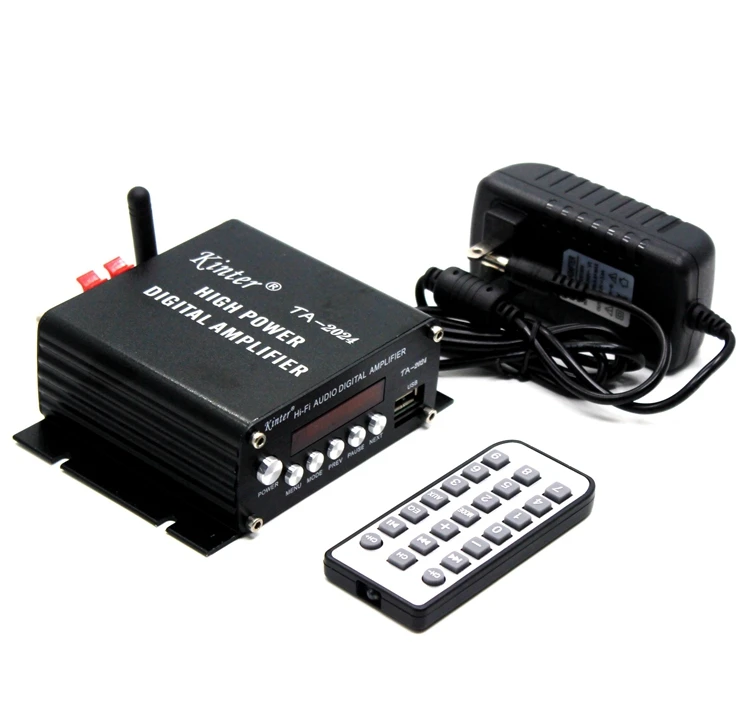 

Sargent TA2024 digital amplifier T Mini Bluetooth amplifier Mp3 lossless playback