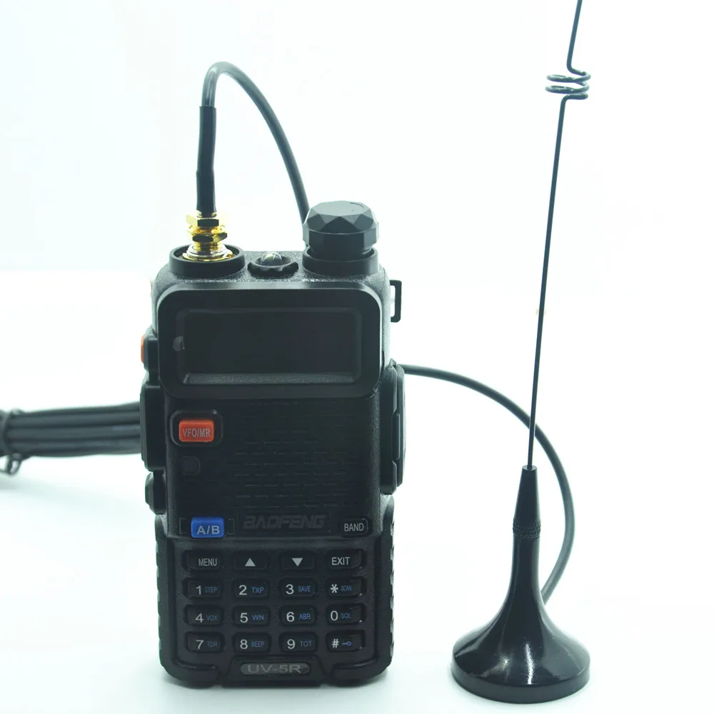 UT-106 SMA-M/SMA-F разъем хорошее качество Dual Band автомобиль мобильный высокого усиления 3.2dBi/5.6dBi супер магнит телевизионные антенны для Baofeng Радио