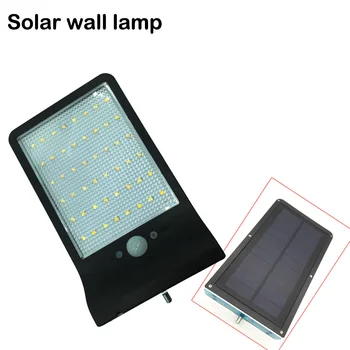 

Color Adjustable Solar Lights Motion Sensor Three Modes 36 LEDS Outdoor Wall Garden Street Yard Waterproof Lighting Lamp