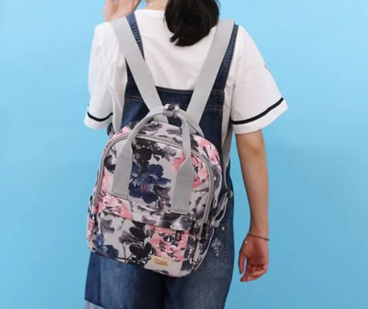 Korean Style All-match Waterproof Women Backpack Cute Casual Canvas Backpack Fresh Personal Schoolbag For Students In The Campus6