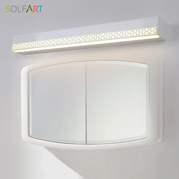 

SOLFART wall lamp modern led sconce wall lights acrylic Mirror front lamp bathroom washing room makeup mirror cabinet PS7589