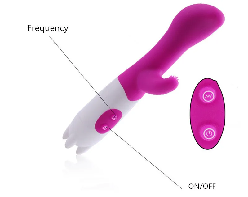 G spot Vibrator Clitoris Stimulator Dual Vibrator Penis Massager Dildo Vibrator Sex Toys for Woman Erotic Adult Sex Products 04