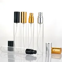 20 teile/los 5ml 10ml 15ML Tragbare Glas Nachfüllbar Parfüm Flasche Mit Aluminium Zerstäuber Leere Parfum Fall Für reisenden