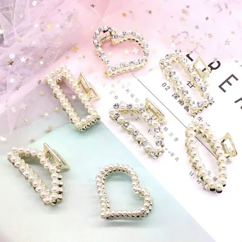

DHL 500pcs Pearl Diamond Hair Clip Pin Hairband Hairpin Barrette Comb Accessory Hair Pin