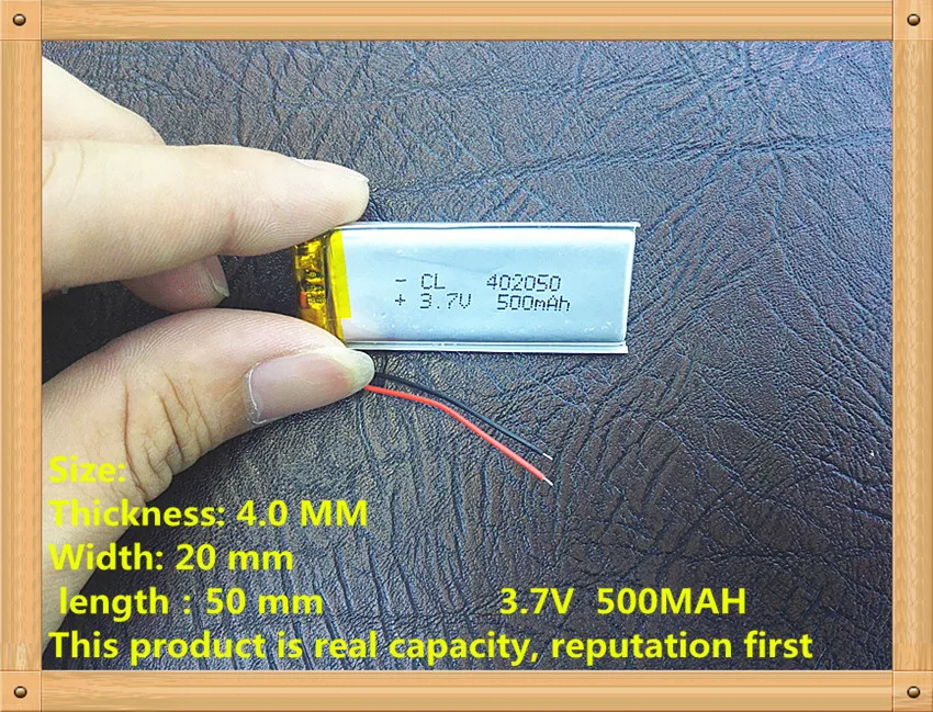 3,7 V Blue Devils V3 применимо 402050 042050 500 MAH MP4 MP5 X19MP3 батареи