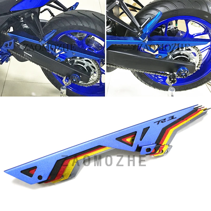 Для Yamaha MT03 YZF R3 R25 2015 2016 защита цепи мотоцикла 100% абсолютно новый|motorcycle chain guard|motorcycle