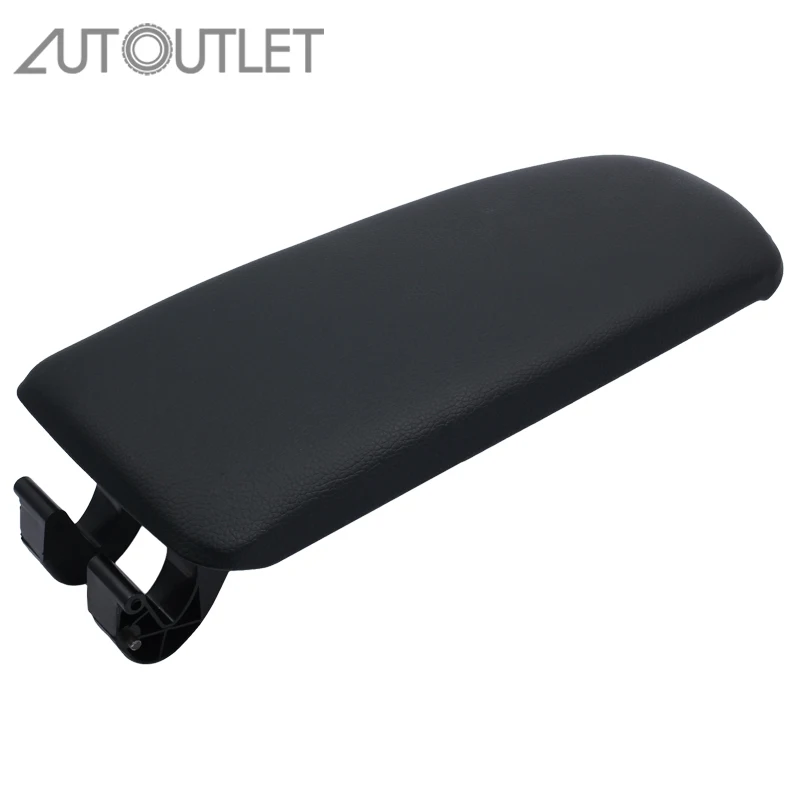 Автомобильный подлокотник 4B0864245AL73G черный кожаный с центральной крышкой консоли