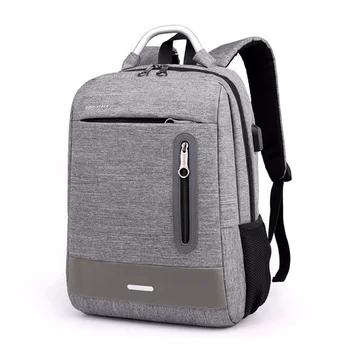 

Casual backpack 15.6 "laptop bag unisex multifunctional lightweight waterproof wear-resistant USB charging backpack