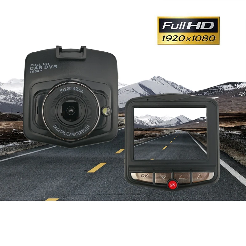 Portable FHD Car DVR Dash Cam FHD Camcorder Dashboard GT300 1080P Mini