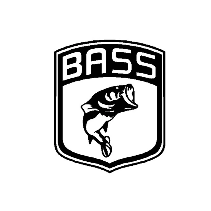 

Fishing Sticker Car Customized Bass Fish Decal Angling Hooks Tackle Shop Posters Vinyl Wall Decals Decor Sticker Car Styling