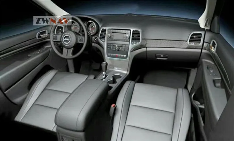 Sale ZWNAV Tesla style Screen Newest Android 6.0 64+2GB Car Radio GPS Navigation Head Unit For Jeep Grand Cherokee 2014-2018 4