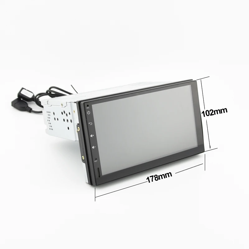 Discount Navivox Android7.1/8.1 Universal GPS Navigation Radio Stereo Audio Player for nissan ,for hyundai   RDS/SWC/BT/Wifi (no dvd) 2