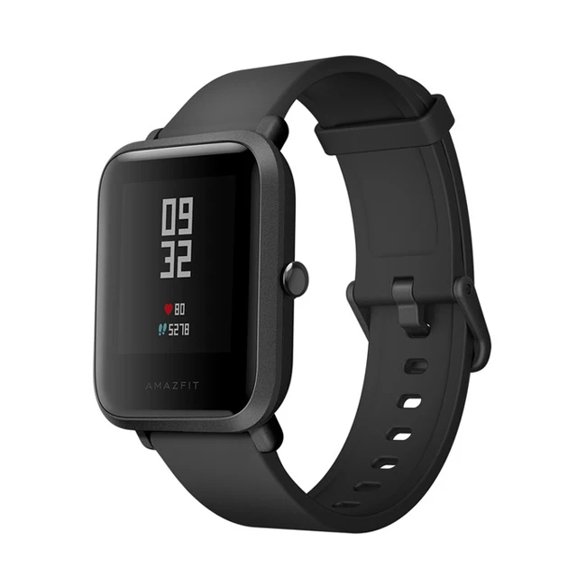 Huami Amazfit Bip Смарт часы Молодежная версия Pace Lite Bluetooth 4,0 gps Пульс 45 дней батарея IP68 - Цвет: black