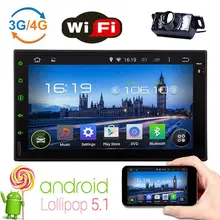 Android 5.1 7″ 2Din InDash Car Radio Stereo MP5 Player WiFi GPS No-dvd+Camera
