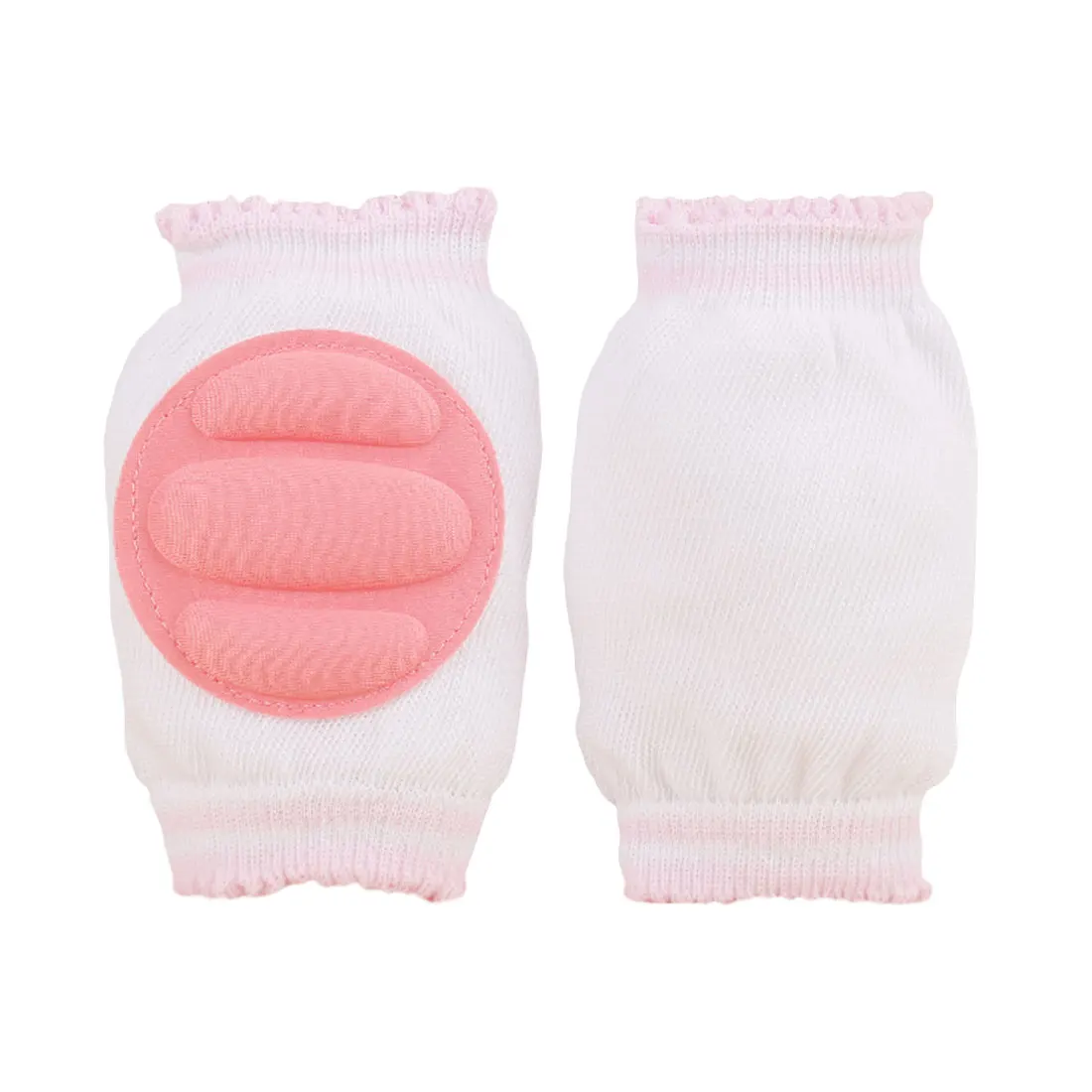 Детские защитные прокладки до колена, 1 пара, хлопковые леггинсы, теплые, безопасные, для ползания, налокотники - Цвет: 4