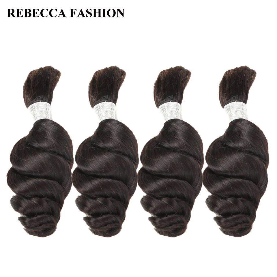 Rebecca trança de cabelo humano em massa