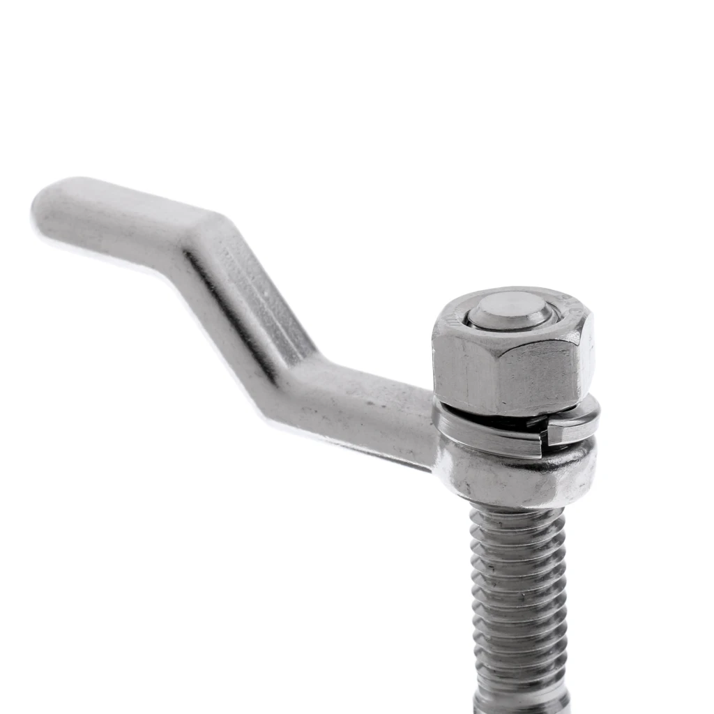 316 Stainless Steel Boat Hatch Latch Lift Handle, Marine 2 inch 50mm Flush Cam Latches with Back Plate for RV Yacht 