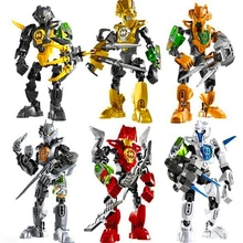 Heróis Fábrica Estrela Soldados ROCKA NEX STRINGER AULK FRNO STORMER Humano Modelo Building Blocks Iluminai Brinquedos Compatível Legoe