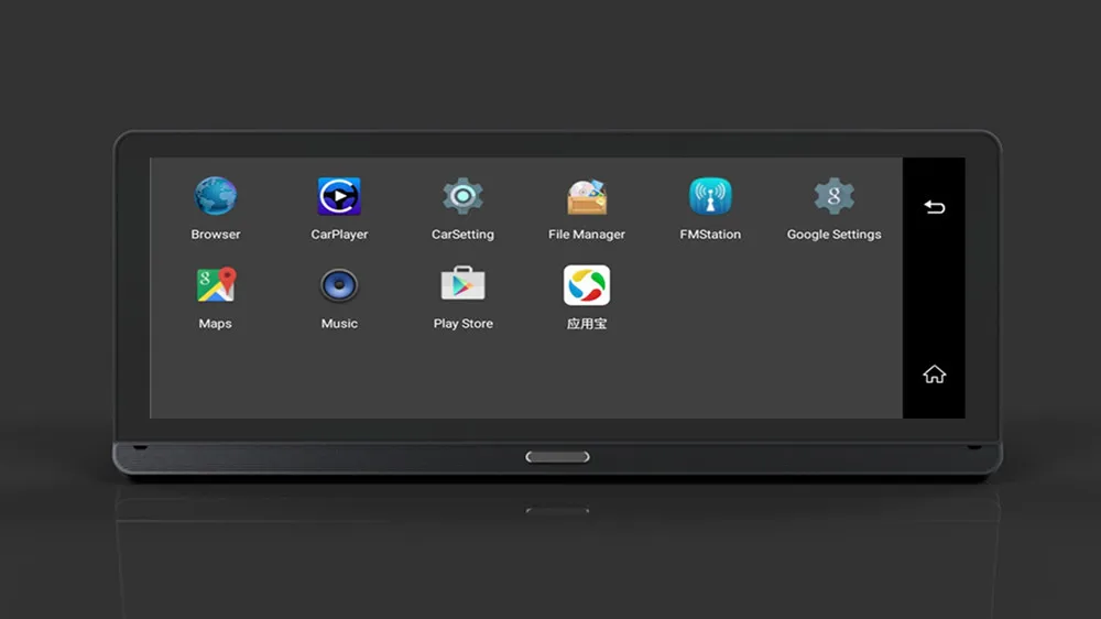 Автомобильный видеорегистратор с GPS навигацией 4G ADAS Full HD 1080P 7 84 дюйма Android 5 1 двумя