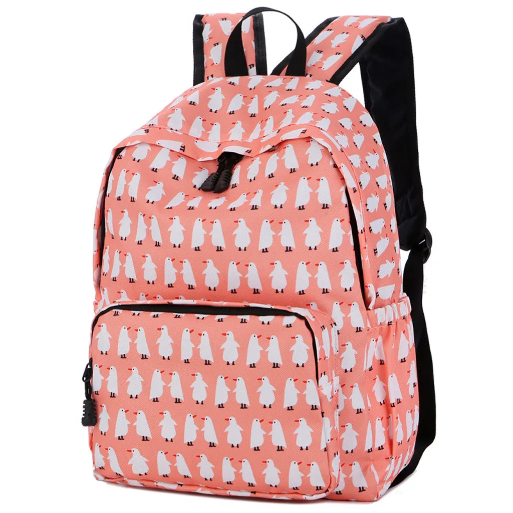 

Women Backpack Lovely girl School Backpacks For Teenagers Female Nylon waterproof Bookbag Mochilas 7.2