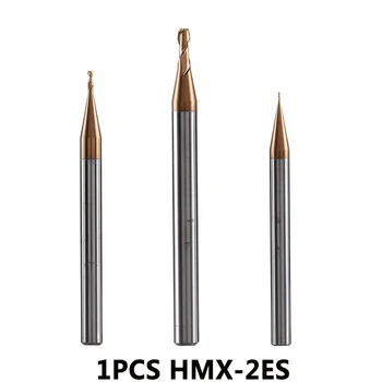 

HMX-2ES solid carbide 2 flute NANO coated tiny square head end mill cnc milling cutter cutting tools for hardened steel HRC68