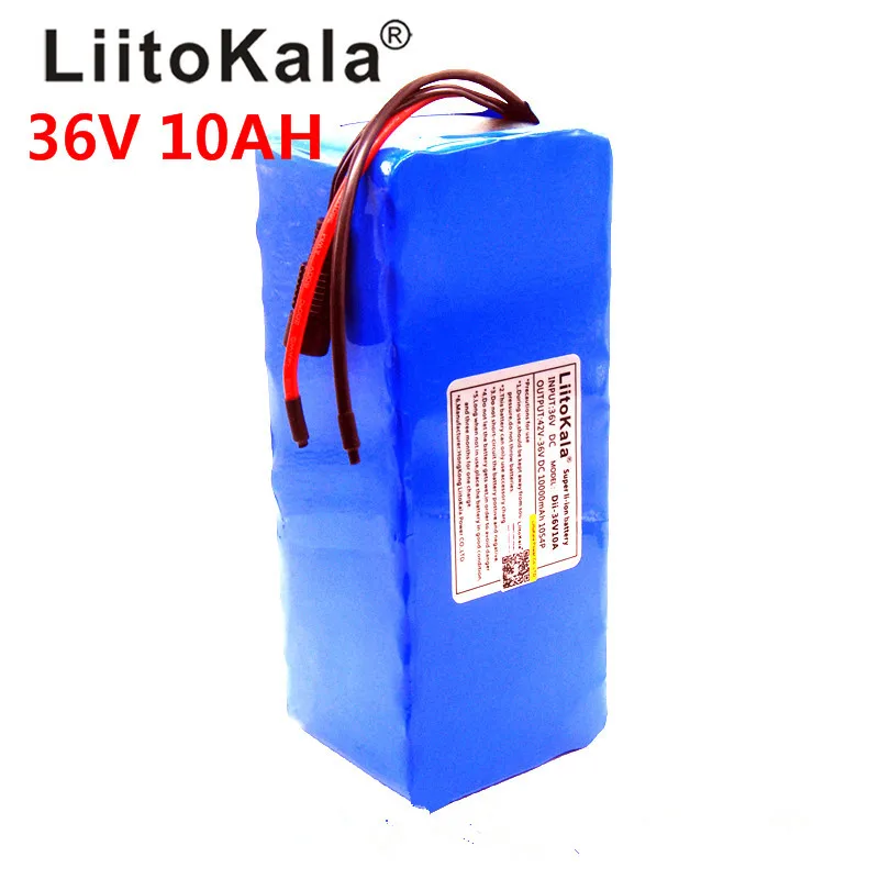 Liitokala 36V 10AH велосипед электрический автомобиль батарея скутер высокой емкости