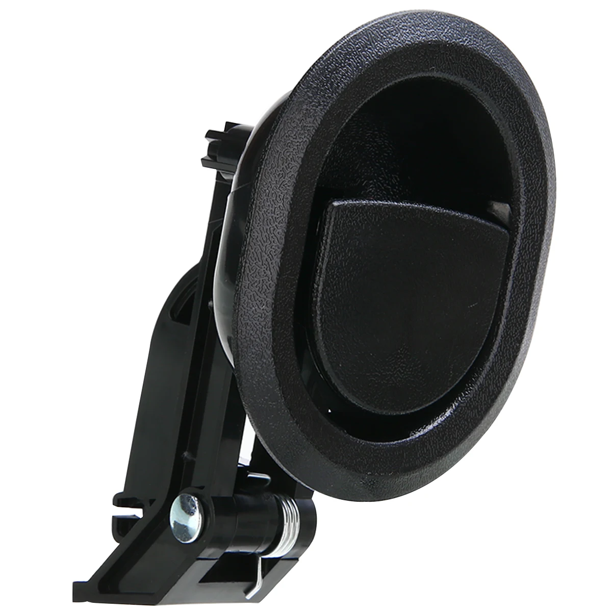 1pcs Black Hard Plastic Release Lever Handle Replacement For Oval Recliner Sofa Chair New With Two Screw Holes