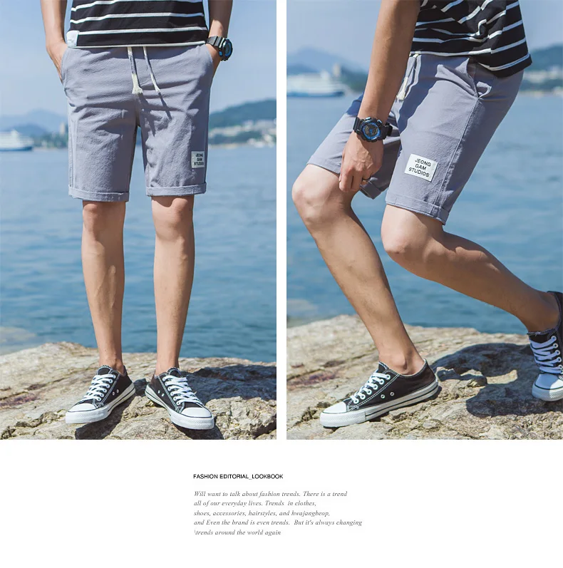 best casual shorts 2022 Summer Home Casual Shorts Men ,fashion Plus Size Mens Loose Cotton Shorts , Comfortable Breathable White Shorts Male  S-5XL best casual shorts