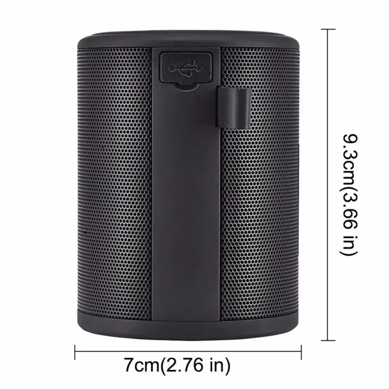T2 Мини беспроводной Bluetooth динамик на открытом воздухе велосипедный портативный водонепроницаемый динамик s душ стерео бас громкий динамик Mp3 Play