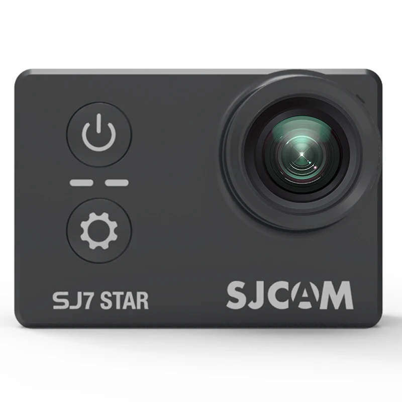 SJCAM SJ7 Star WiFi 4K 30FPS 2' сенсорный экран дистанционного действия шлем Спорт DV камера Водонепроницаемый Ambarella A12S75 чипсет SJ7 - Цвет: Черный